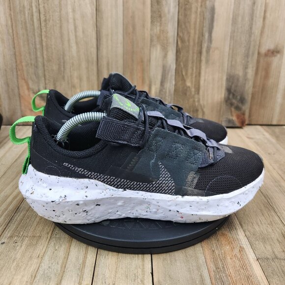 Womens Nike Crater Impact size 7.5 Black Athletic Running Shoes - Picture 3 of 11